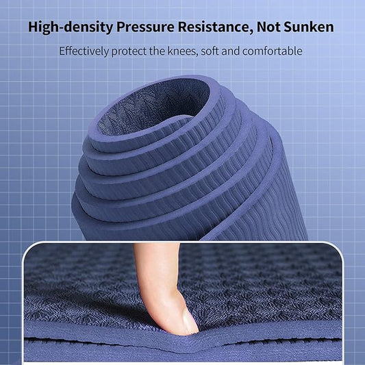 UMINEUX Yoga Mat Extra Non Slip Yoga Mats for Women Navy