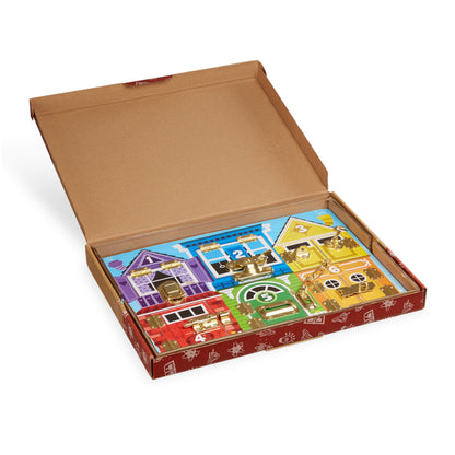 Melissa & Doug Latches Board Frustration-Free Packaging Skill Builders Toy (Open Box)