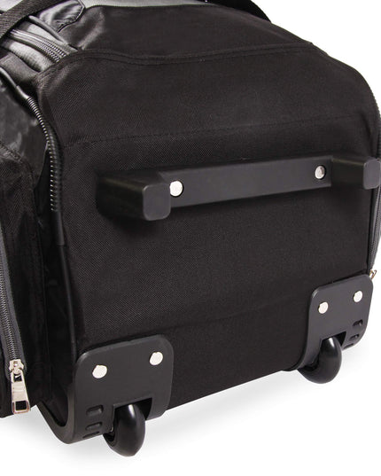 Fila 22" Lightweight Carry On Rolling Duffel Bag, Black, One Size