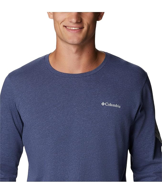 Columbia Men's Thistletown Hills Long Sleeve Dark Mountain Heather T-Shirt