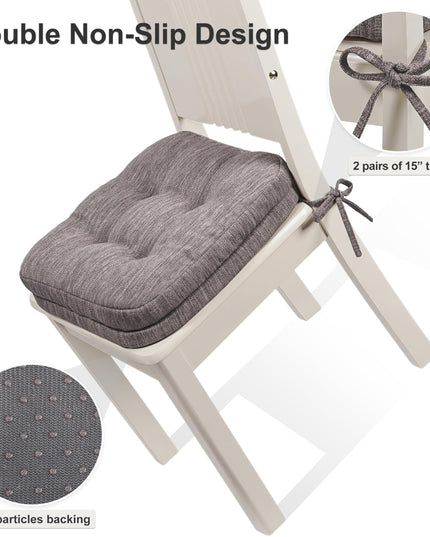 Shinnwa Chair Cushions for Dining Chairs Set of 4