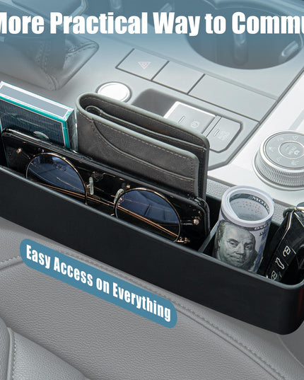Paffenery 1 Pcs Car Seat Gap Filler Organizer Storage Box for Car Seat Organizer Between Seats
