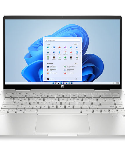 HP Pavilion x360 2 in 1 Laptop 14" FHD touch screen, 11th Gen Intel® Core™ i7, 16GB RAM,512 GB SSD, Intel® Iris® Xe Graphics, Windows 11 Home, Natural Silver