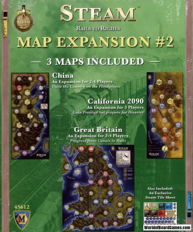 Mayfair Games Steam Expansion 2