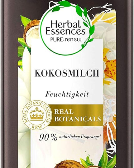 Herbal Essences Bio:renew Coconut Milk Real Botanicals Shampoo 250ml