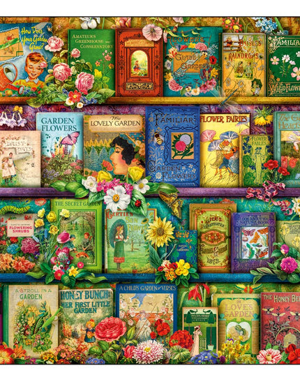 SEALED - Buffalo Games - Aimee Stewart - Vintage Summer Books - 1000 Piece Jigsaw Puzzle