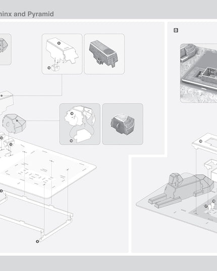 Pop Out World 3D Puzzle - World Architecture Series "Sphinx and Great Pyramid of Giza - Egypt"