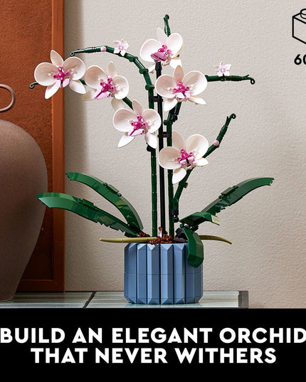 SEALED - LEGO Orchid 10311 Plant Decor Building Set for Adults; Build an Orchid Display Piece for The Home or Office (608 Pieces)