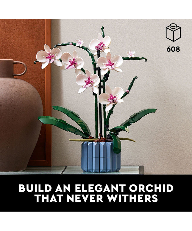 SEALED - LEGO Orchid 10311 Plant Decor Building Set for Adults; Build an Orchid Display Piece for The Home or Office (608 Pieces)