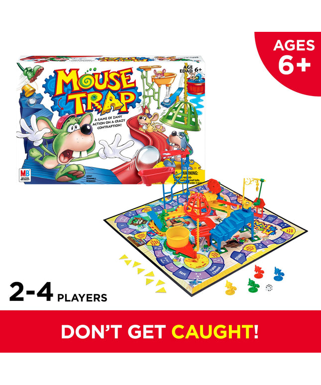 Hasbro Gaming Mouse Trap Board Game for Kids Ages 6 and Up (Amazon Exclusive)