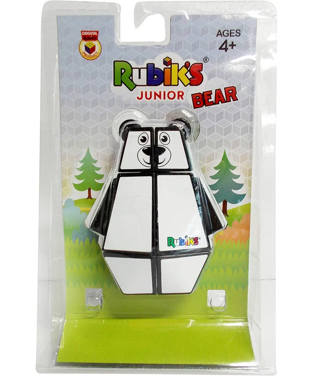 Rubik’s Junior White Bear Twistable Puzzle Brain Teaser Rubiks Cube Bear