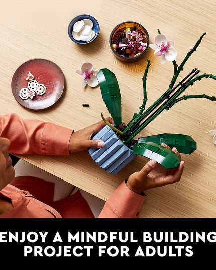 SEALED - LEGO Orchid 10311 Plant Decor Building Set for Adults; Build an Orchid Display Piece for The Home or Office (608 Pieces)