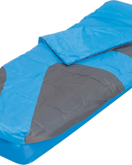 Bestway Comfort Quest Aslepa 67436 Single Air Mattress-Blue
