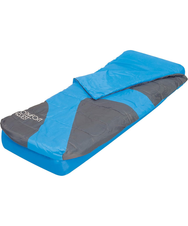 Bestway Comfort Quest Aslepa 67436 Single Air Mattress-Blue