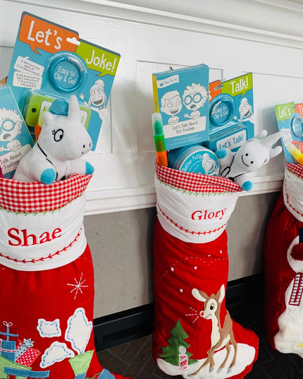 Open The Joy Let’s Chat 3–1 Conversation Starters Cards for Kids, Grab and Go Travel Card Games in Car, Airplanes, Talk, Think, Joke Cards - Ages 4+