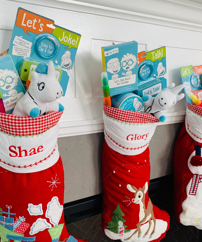 Open The Joy Let’s Chat 3–1 Conversation Starters Cards for Kids, Grab and Go Travel Card Games in Car, Airplanes, Talk, Think, Joke Cards - Ages 4+