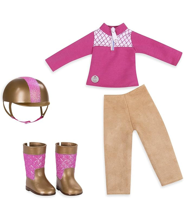 Glitter Girls Ride & Shine Deluxe Equestrian Outfit For Age 3