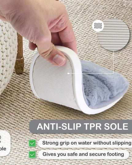 Women's Home Slippers | Memory Foam, Fuzzy, Soft and Warm Cozy