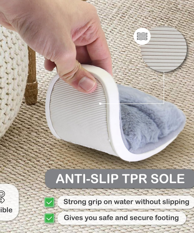 Women's Home Slippers | Memory Foam, Fuzzy, Soft and Warm Cozy
