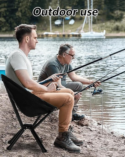 mumamiu Amazing Compact Chair - The Ultimate Portable Solution for Outdoor Lovers - Comfort Guaranteed, Supports up to 300 Lbs.