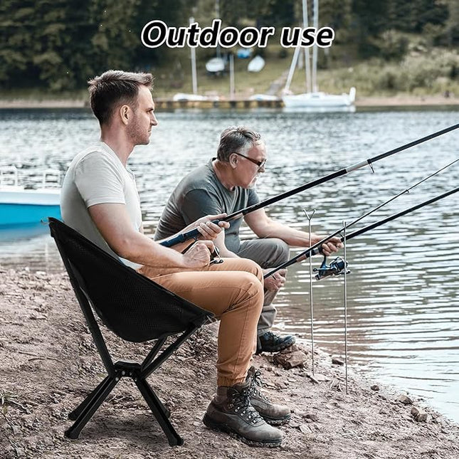 mumamiu Amazing Compact Chair - The Ultimate Portable Solution for Outdoor Lovers - Comfort Guaranteed, Supports up to 300 Lbs.