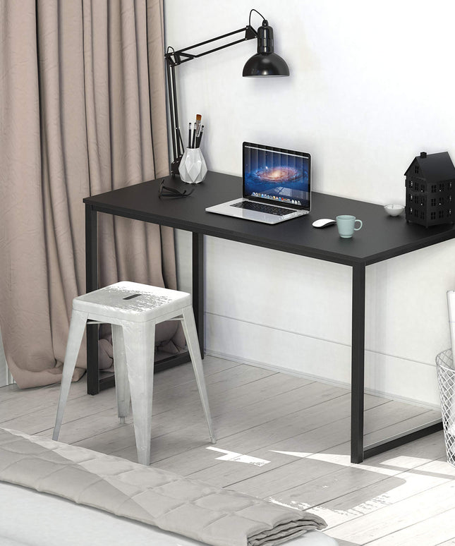 SHW Home Office 48-Inch Computer Desk, Black
