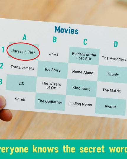 The Chameleon, Award-Winning Board Game for Families & Friends, One Size