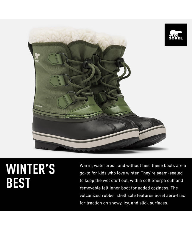 SIZE 32 -  Sorel Unisex Baby Yoot Pac Nylon' Snow Boot