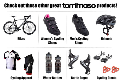 Tommaso product range: bikes, cycling shoes, helmets and apparel