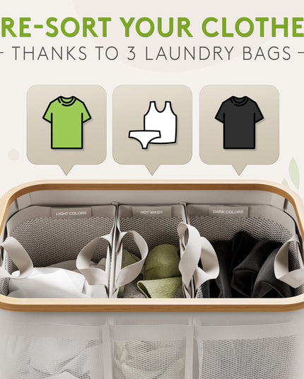 EDELFELD - Laundry Hamper with Lid [150L]