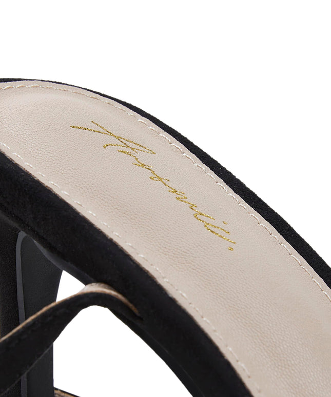 SIZE: 39.5 - Arromic High Heels for Women Strappy Stilettos Heels Square Open toe Heeled Sandals Buckle Ankle Strap Heels Sexy Wedding Dress Heels Shoes - 3inch Black