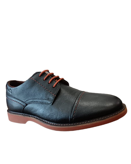Clarks Atticus LT Men's Black Leather Lace-Up Oxford Shoe