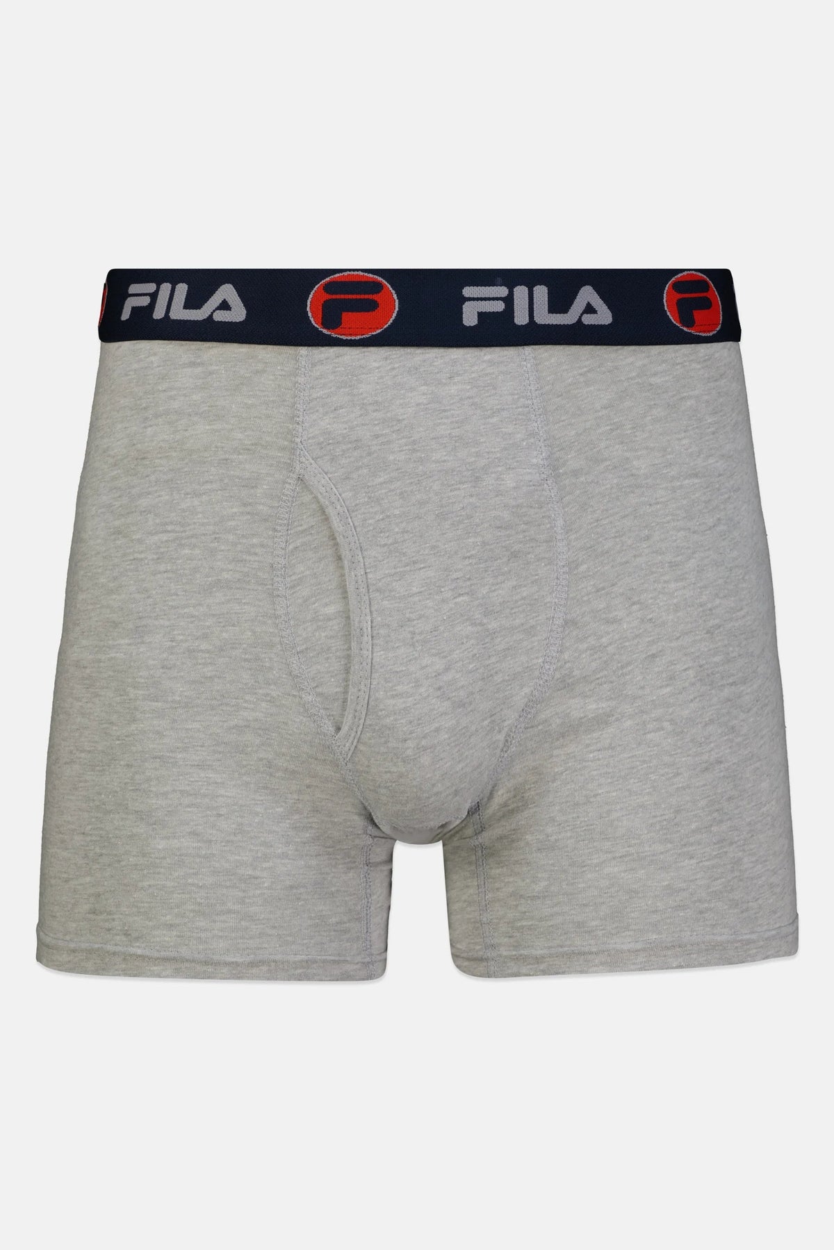 Fila Men 4 Pcs Brand Logo Pull On Boxer Briefs, Multicolor