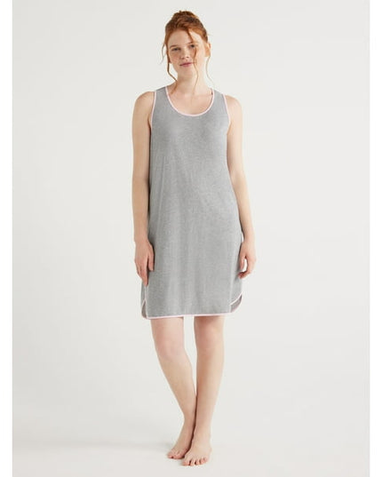 SIZE: XL - Joyspun Women's Cotton Blend Sleeveless Sleep Chemise