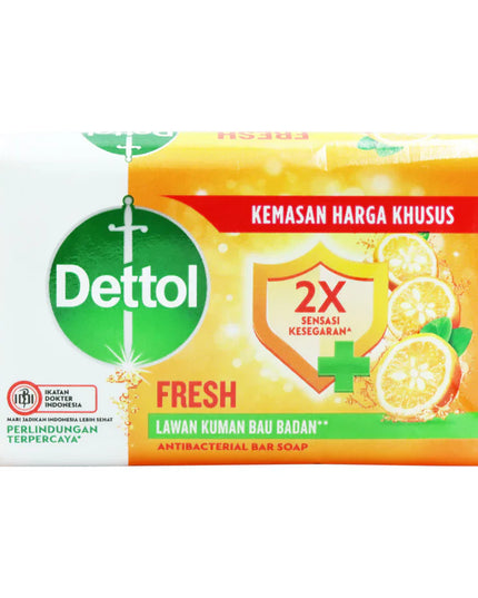 DettoI Antibacterial Bar Soap Fresh Yuzu Citrus 100g
