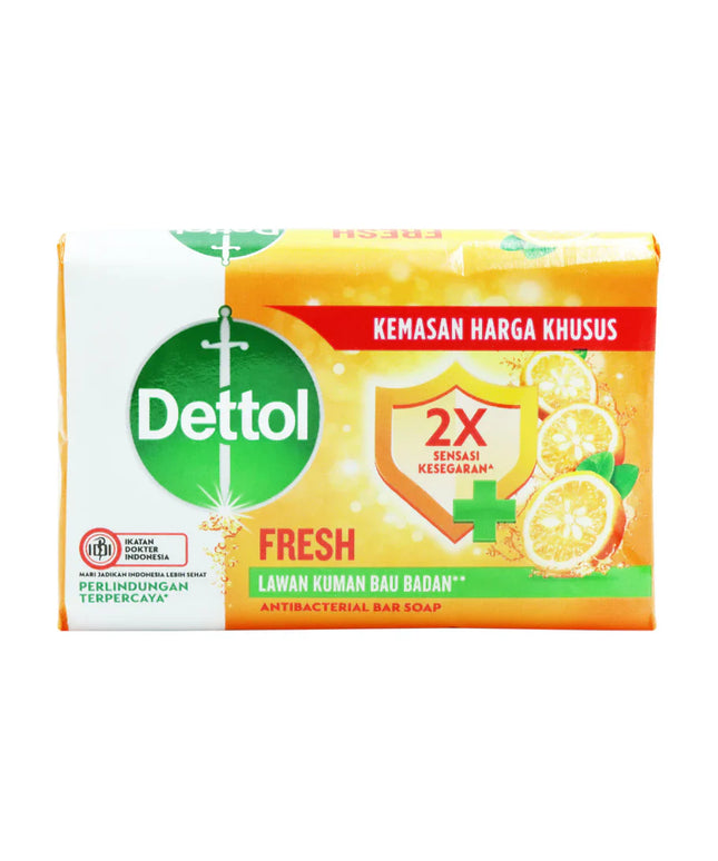 DettoI Antibacterial Bar Soap Fresh Yuzu Citrus 100g