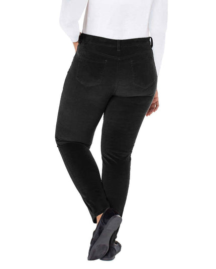 SIZE: 29 - Well Worn Women High Rise Corduroy Skinny Pant (Black 08/29)
