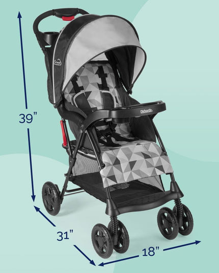 Kolcraft KL030-ABT1 ® Cloud Sport Lightweight Stroller - Abacus Teal