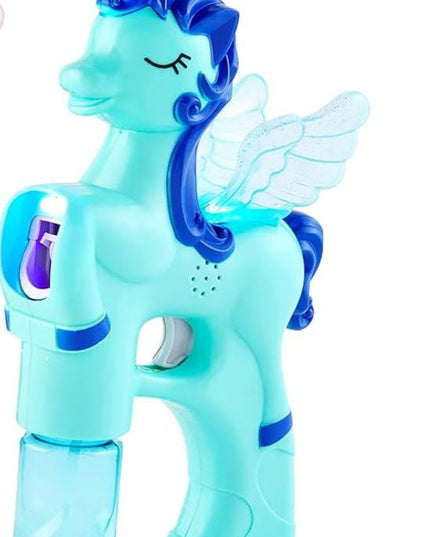 🦄✨ Bubblz Unicorn Flurry Set – Magical Bubble Blower for Kids | Includes 59ml Solution & Tray  PINK 🌈🫧