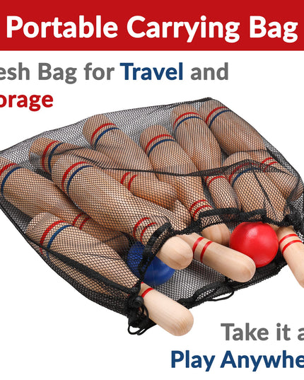 Sterling Sports Deluxe Lawn Bowling/Skittles Set