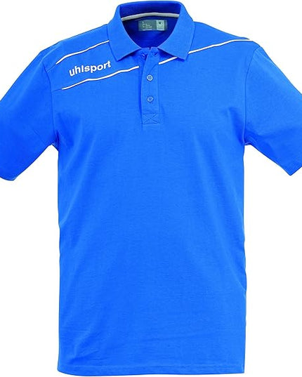 uhlsport 3.0 Stream Polo Shirt Blue - White