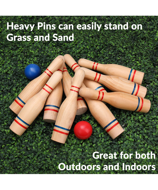Sterling Sports Deluxe Lawn Bowling/Skittles Set