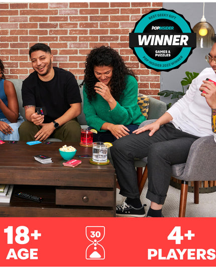 Spin Master Games Tell Me Without Telling Me - The Viral Trend, Now A Hilarious Party Game for Bachelorette, College, Birthdays, & More, for Adults Ages 18 and up