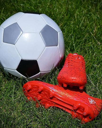 Vizari Bolt Fg football kids shoes red
