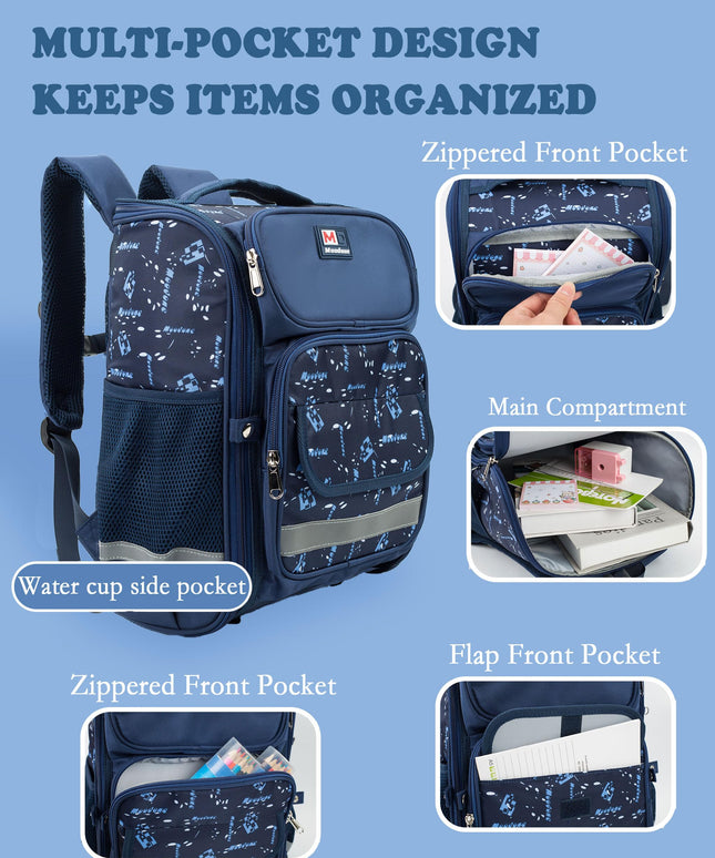 MOODONE Kids Backpack 38 cm