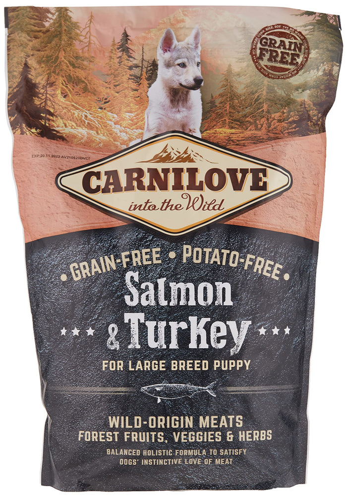 Clearance of Carnilove Pet Food – Salmon & Turkey for Large Breed