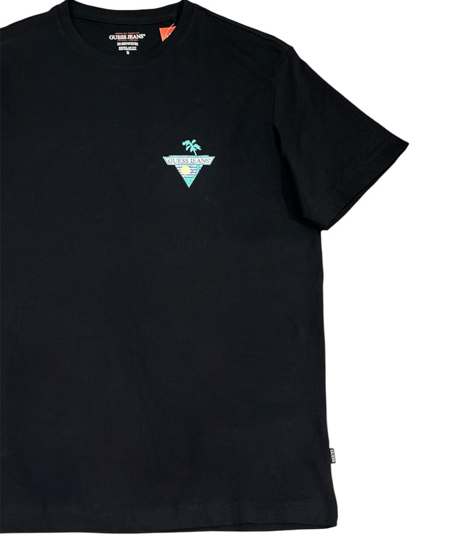 Guess Jeans Men’s Black Cotton T-Shirt