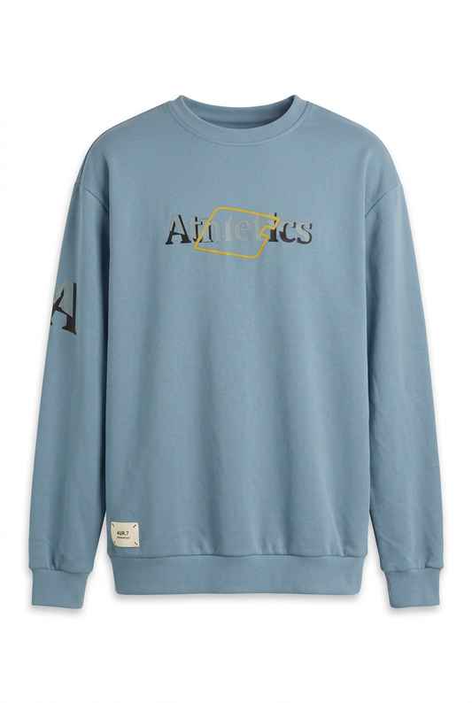 Momento Men's Casual Crewneck Athletics Sweatshirt (Style JL4587)