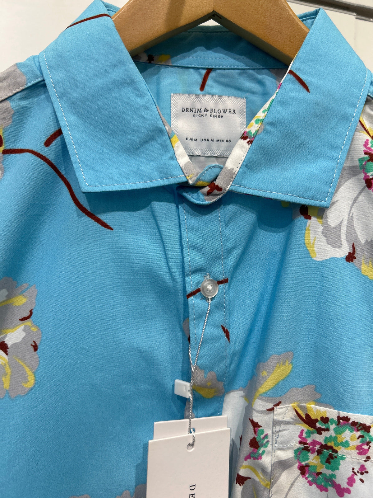 Denim & Flower Ricky Singh Men’S Casual Shirt