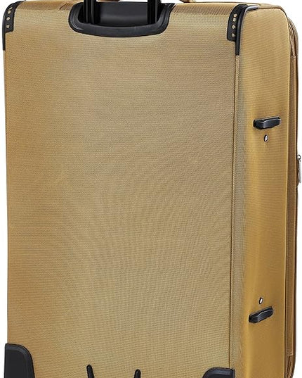 Pierre Cardin Premium Luggage With TSA LOCK, 4 wheels (Checked Luggage 32-Inch, Champagne)